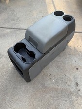 2004-2008 Ford F150 Front Floor Center Console W Lid Column Shift Gray Oem