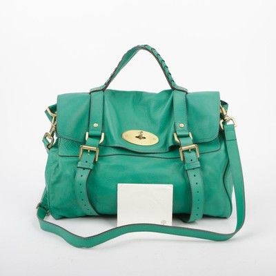 Mulberry Tasche und Schultertasche Oversized grün Alexa 28123589