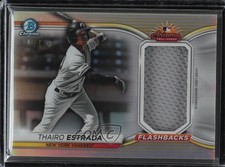 2021 Bowman Chrome AFL Flashbacks Relics 86/136 Thairo Estrada #AFLR-TE 11pj