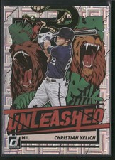 2021 Donruss #UNL20 Christian Yelich Unleashed Diamond