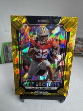 2025 Panini Prizm Draft Picks - New Recruits TreVeyon Henderson #1 Gold Ice...