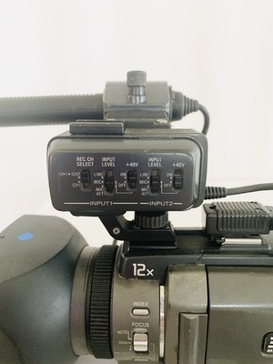 Sony DSR-PDX10 DVCAM MiniDV Camcorder w/ AC Adapter & Mic-Tested