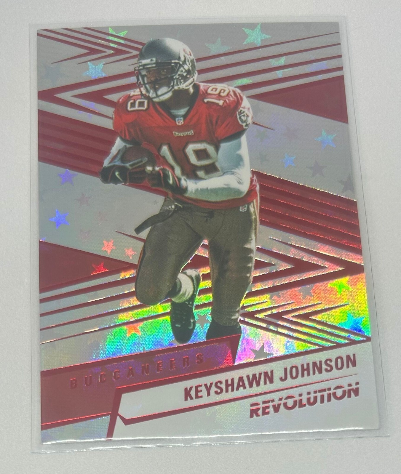 Keyshawn Johnson 2025 Panini Revolution #24 Red Astro Tampa Bay Buccaneers