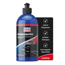 Liqui Moly Hochglanzpolitur 500 ml Lack Reiniger Politur mit Carnaubawachs 