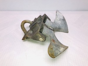 Chain Link Butterfly Gate Latches Galvanized and Lockable (Surface Rust) Tested