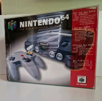 NINTENDO 64 KONSOLE IN OVP || SUPER ZUSTAND || N64 || KOMPLETT ||