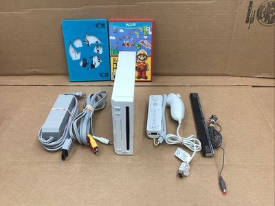 Nintendo Wii Console Bundle WII Console Controllers Charger WII