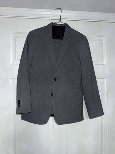 Van Huesen Size 16 Boys Gray 2 Pc. Dress Suit