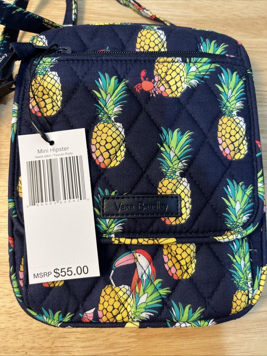 VERA BRADLEY Mini Hipster Crossbody Purse - Toucan Party  display picture 2