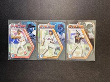 2025 Topps Bowman Chrome In Action Die Cut Carson Bencge Gavin Kilen Lot*3 KE21