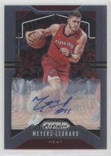 2019-20 Panini Prizm Signatures Meyers Leonard #117 Auto 0l4h