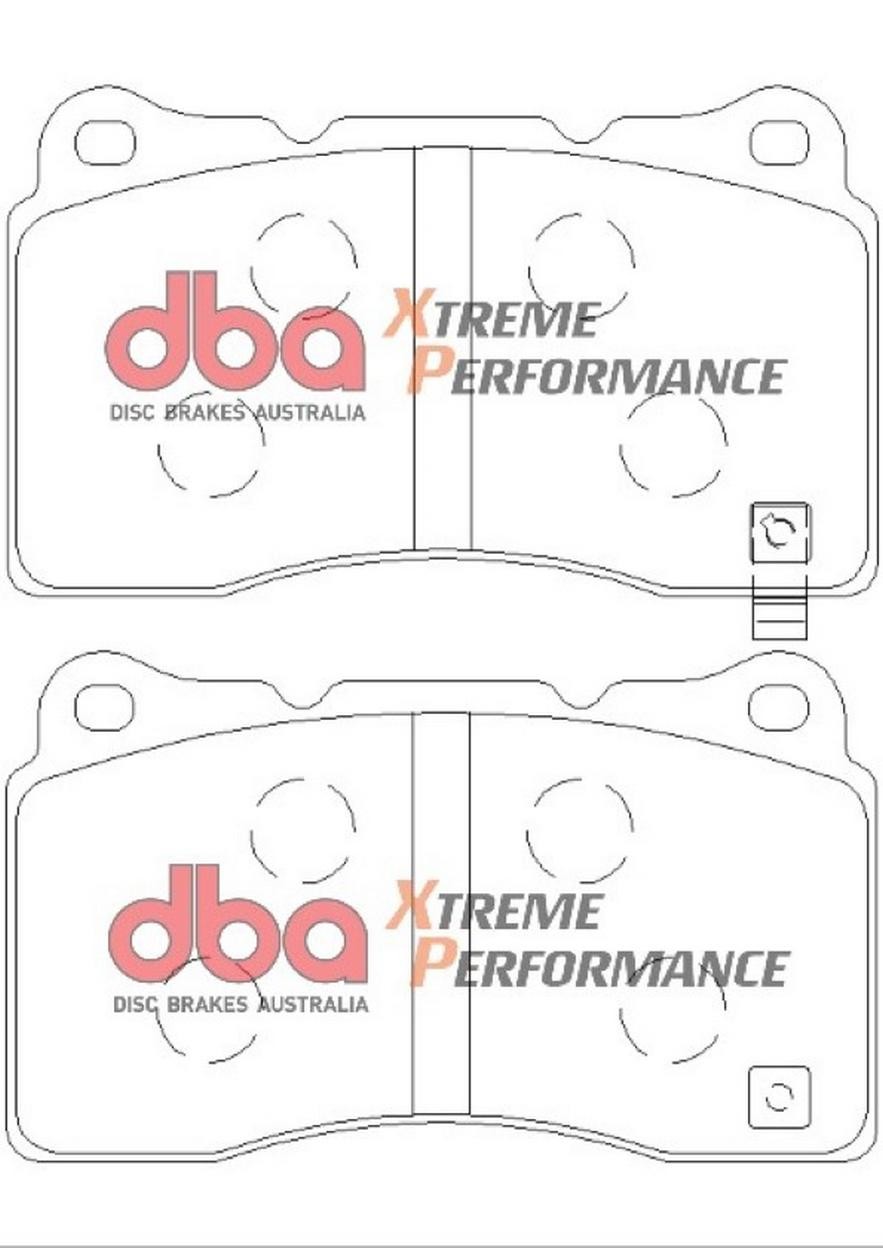Disc Brakes Australia Front Disc Brake Pad Set for 2005-2006 Ford GT