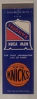 Matchcover Madison Square Gardens Tickets New York Knicks / Rangers