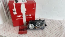 Spyder Ford Ranger 01-11 1PC Projector Headlights LED Halo LED Blk PRO-YD-FR01-
