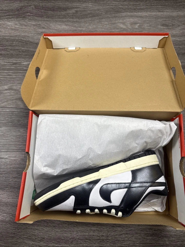 Size 11.5 - Nike Dunk Low Vintage Panda W - Image 3 of 4