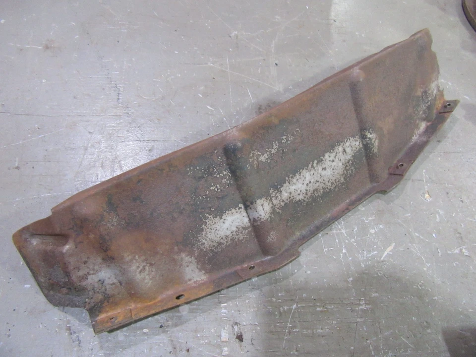 1949 1950 Chevrolet Styleline передний нижний радиатор наполнитель панели металлический щит - Изображение 2 из 3