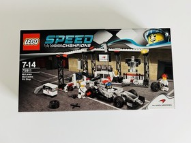 LEGO Speed Champions 79511 Formula 1 McLaren Mercedes Pit Stop Original Box | EOL 2016