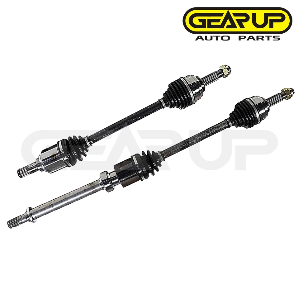 Front Pair CV Axle Joint Shaft Assembly for Nissan Versa Auto Trans 1.8L 2007-12 - Image 3 of 4