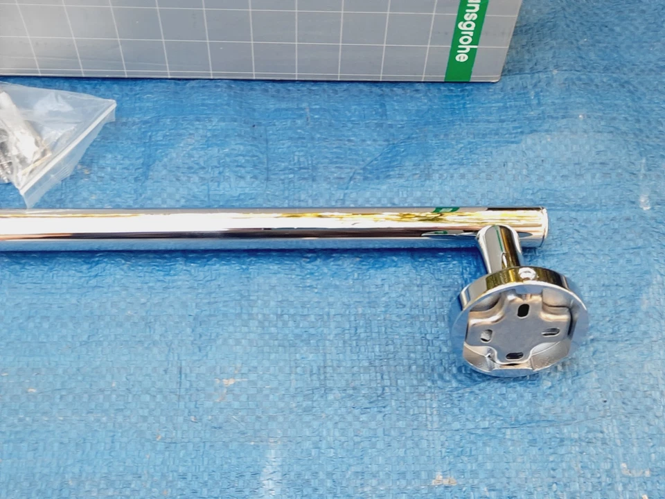 Barra de Toalha Hansgrohe 41716000 Logis Universal 24" ~ Cromada NOVA - Imagem 4 de 4