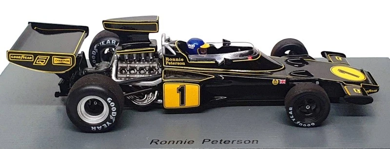 Spark escala 1/43 S4835 - F1 Lotus 72E #1 ganador GP de Mónaco 1974 R. Peterson Foto 3 de 4