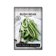Sow Right Seeds - Blue Lake Bush Bean Seeds for Planting - Non-GMO Heirloom P...