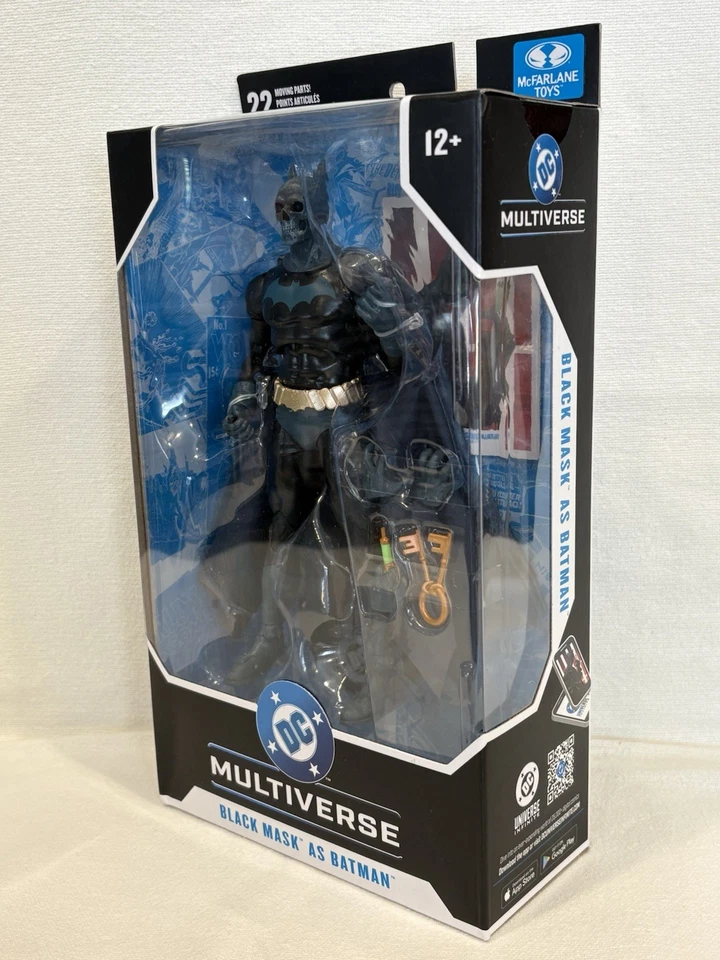 BLACK MASK as BATMAN 7" Figure, McFarlane Toys 2025, DC Comics Multiverse, JOKER - Image 4 of 4