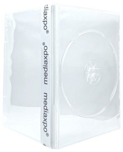 SCHMALE SUPER klare einzelne DVD-Hüllen 7 mm Set - Bild 2 von 3