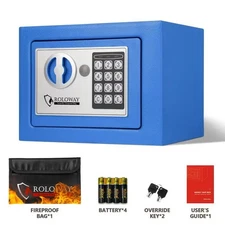 Digital Electronic Safe Box Keypad Lock Security Home Office Cash Jewelry US