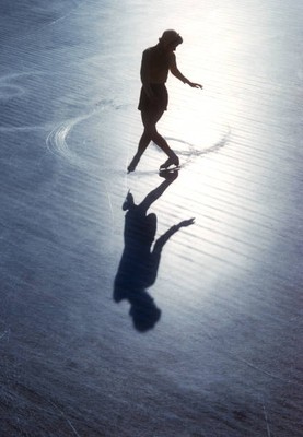 Tenley Albright Skates On The Ice 1955 Old Figure Skating Photo 15