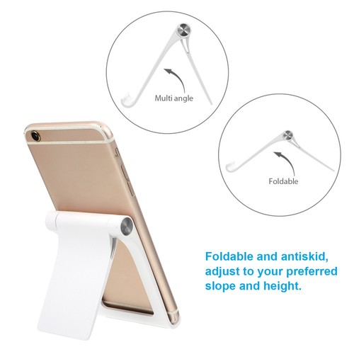1pc Creative Foldable Desktop Phone Tablet Storage Rack Storage Stand for Home - 第 12/12 張圖片
