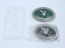 Limited Edition 1984 Plow And Planters Works Centennial John Deere Belt Buckles