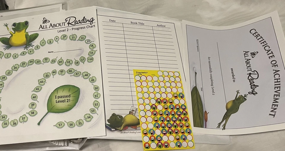 AAR All About Reading Level 2 Homeschool Reading Curriculum Color Edition Rippel - Image 2 of 4