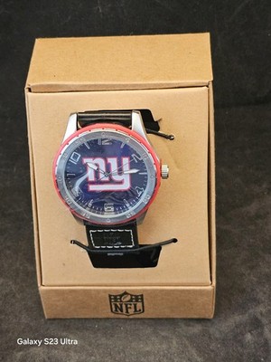 NEW YORK GIANTS GAMBIT SPARO WATCH NFL FOOTBALL  NEEDS BATTERY NEW