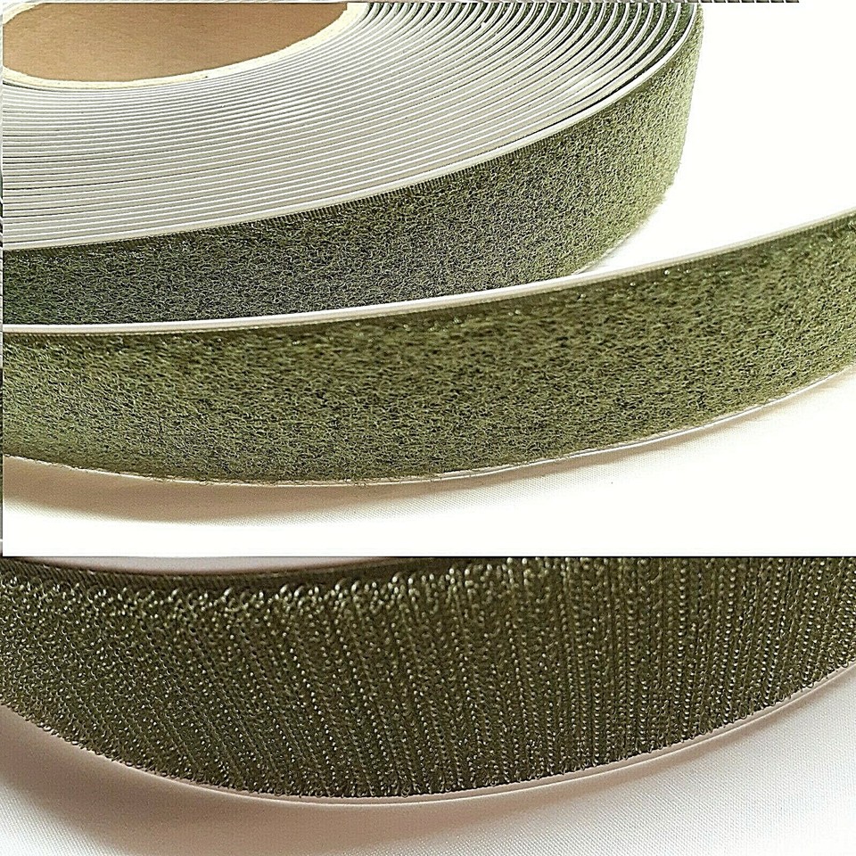 Heavy Duty Hook And Loop Tape - 1.5 Inch Self Adhesive Roll For Crafts & Organization