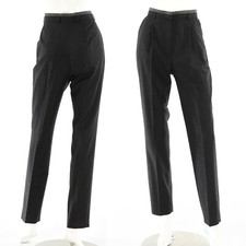 Womens 8 US Escada Margaretha Ley Charcoal Gray Wool Pants