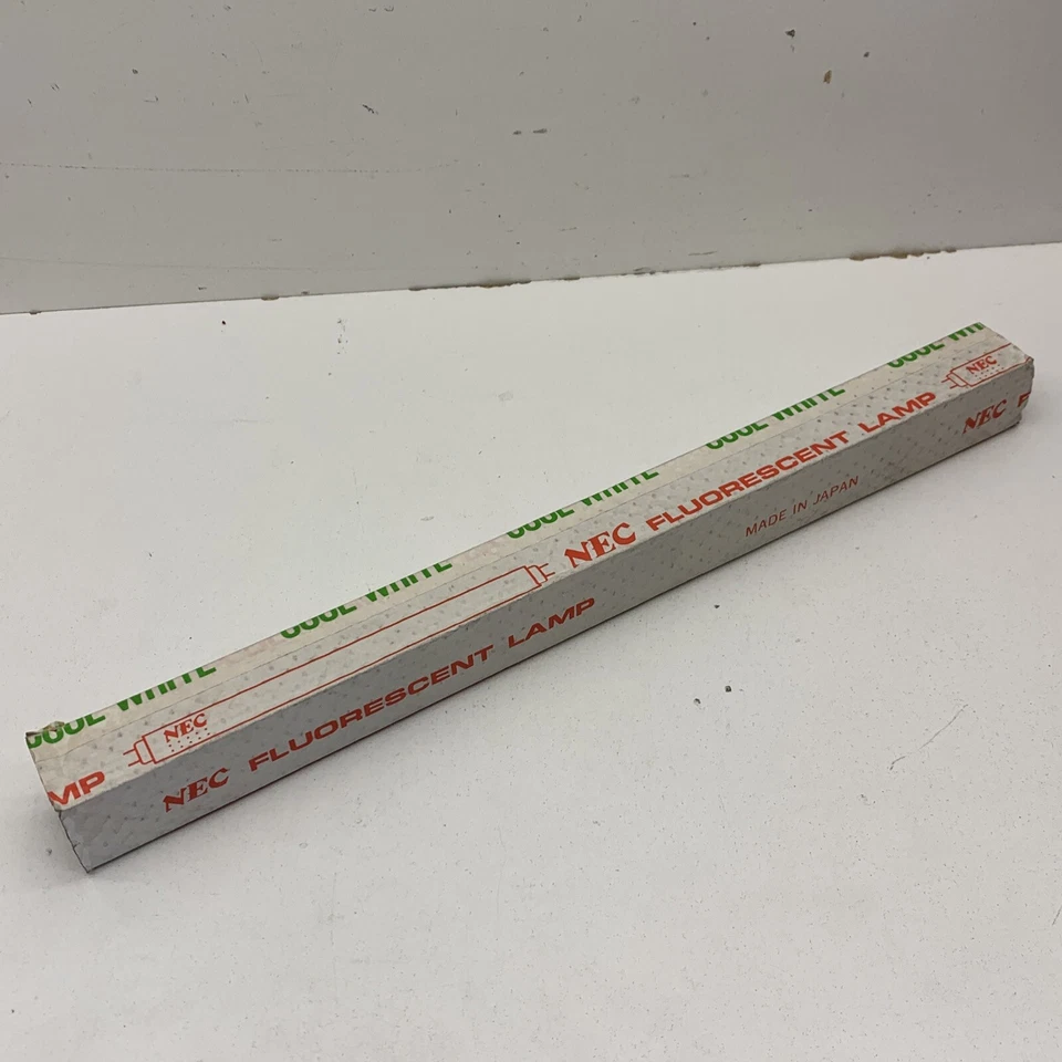 NEC F10CW Fluorescent 10-Watt 14" Lamp Light Bulb 10W Cool White, Made in Japan - Image 2 of 4