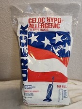 Oreck Celoc Hypo-Allergenic Filter Bags PK80009DW for Oreck XL Uprights (8 pack)