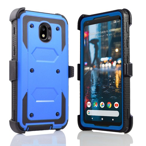 Galaxy J3 2018 Star/Orbit Ganzkörper robuste Holster Defender Hülle + Displayschutz - Bild 20 von 43