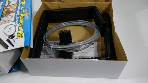 Dryer MAX Vent Duct Cleaning Lint Trap Removal Vacuum Kit New In Box - Picture 6 of 8