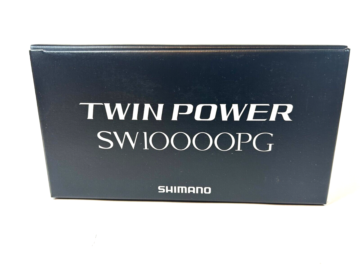 Shimano 21 TWIN POWER SW 10000PG 4.9 Spinning Reel Brand New IN