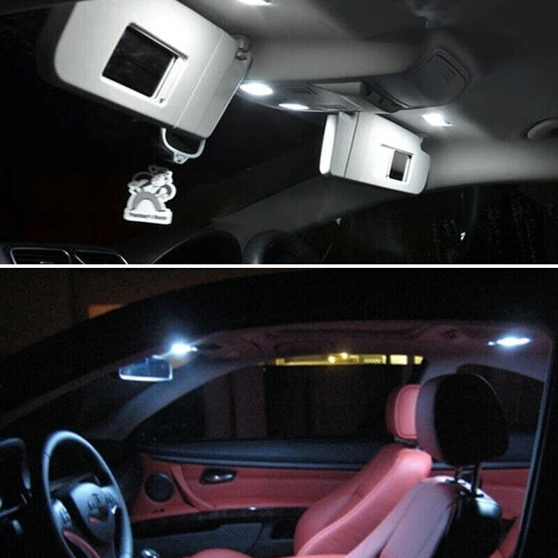 Kit de paquete de luces LED interiores blancas para Chevrolet Corvette C4 1993-1996 25 un. Foto 4 de 4