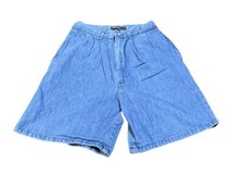 Vintage Polo Ralph Lauren Made in USA Boy’s Size 16 Denim Pleated Jeans Shorts
