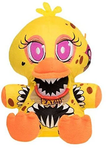 FNAF Five Nights at Freddy's The Twisted Ones Chica Bonnie Foxy Plush Doll 18cm - Picture 5 of 6