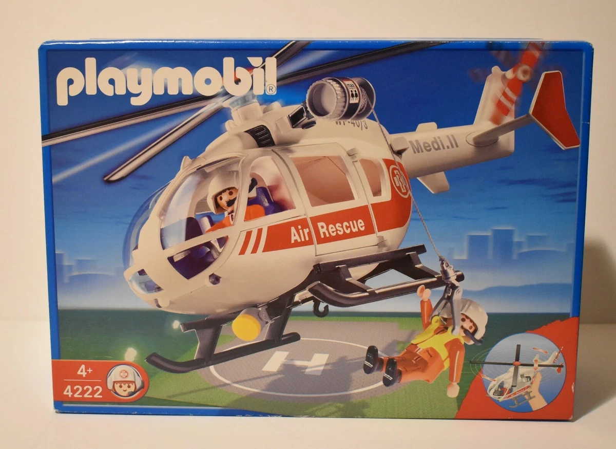 playmobil hélicoptère