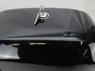 Viking Lamellar Raven Gloss Black Hard Locking Saddlebags