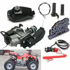 2-Stroke Engine Motor 49CC Kit for Pocket Bicycle Mini Dirt Bike ATV Scooter Set