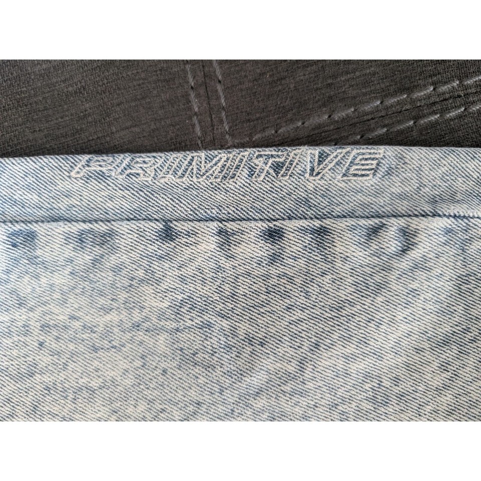Primitive Skateboarding Loose Skater Acid Wash Jeans 34 eBay