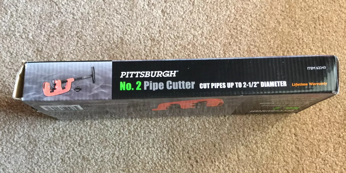 New No.2 Pipe Cutter Cuts up to 2 1 2