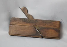 Fine Antique Vintage Owasco 1/2" Double Boxwood Bead Moulding Plane Inv#LK02