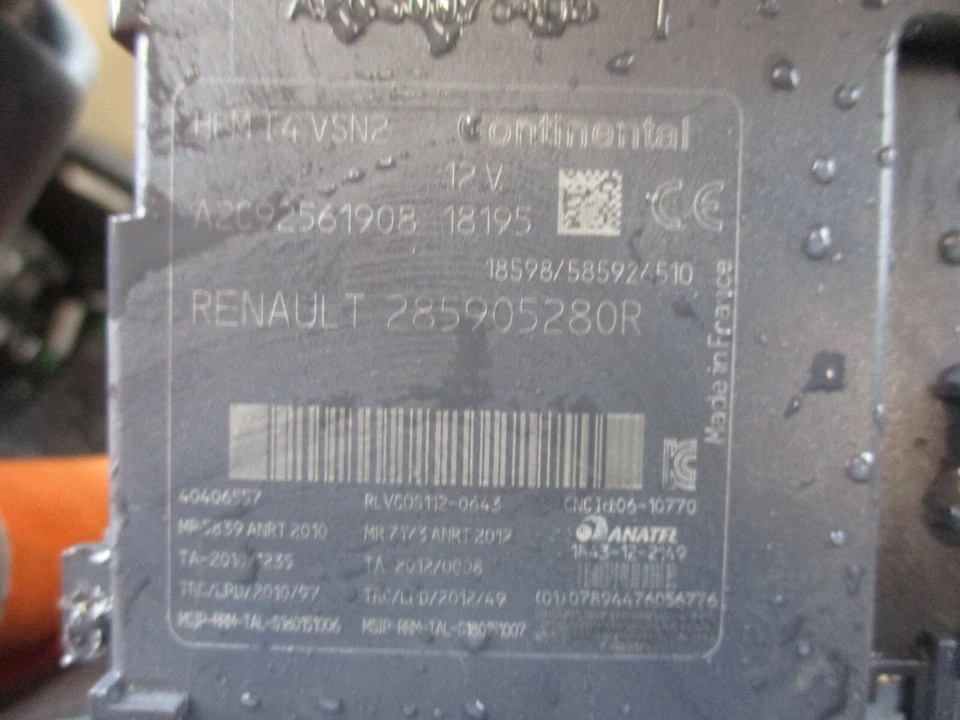 RENAULT CLIO X98 (MK4) TOGGLE SWITCH BOOT KIT A2C30075500 - Image 3 of 4